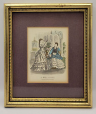 Gravure "La mode illustrée"