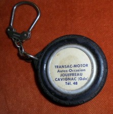 Porte-clé TRANSAC-MOTOR  Auto JOUFFREAU CAVIGNAC 33 MUSICIEN Viole de gambe pneu