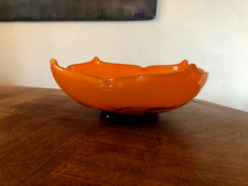 SUPERBE COUPE EN PÂTE DE VERRE " MULLER Fres LUNÉVILLE "