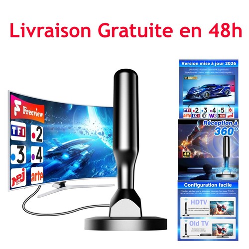 Antenne intérieure tnt hd - antenne,