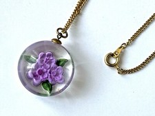 COLLIER vintage RARE Fleur