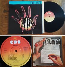 ALBUM DISQUE VINYLE LP 33t RPM (12") TRUST « L'élite » +10 FRANCE 1979