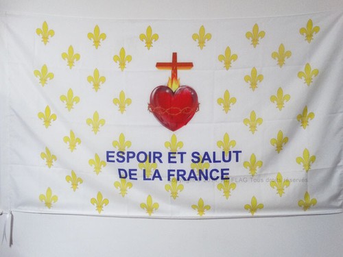 Drapeau fleur lys esf - drapeau,