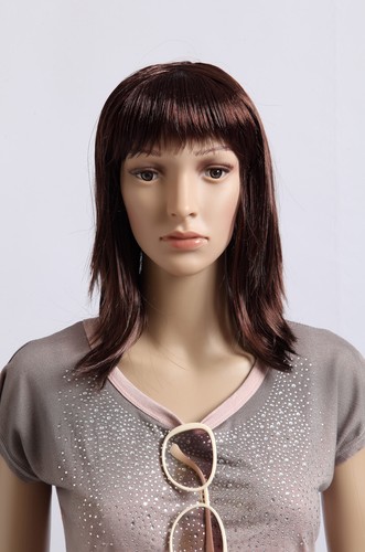 Perücke wig brun foncé - brun, moyen