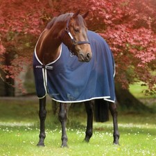 Horseware Amigo Net Cooler - marine/gris