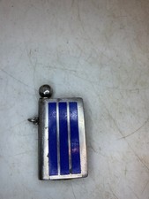 ANCIEN BRIQUET PYROGENE EN ARGENT AVEC TIMBRE FISCALE BELGE N°675