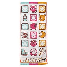 Kirby - Serviette Kirby Pixels 34 x 80 cm - Marushin
