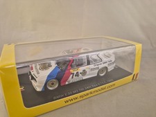 Spark SB495 BMW E30 M3 N°74 7ème 24H Spa ETCC 1988 E. Lohr - F.  1/43
