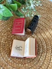 1024⚜️ Trois Minis Livres