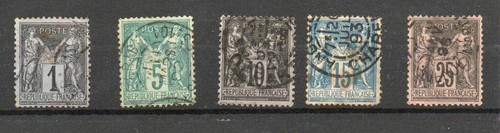 Timbres france oblitérés - timbres,