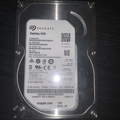 Disque dur seagate - desktop, hdd