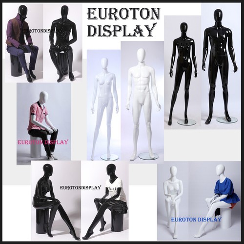 Sitting abstrait mannequin - abstrait,