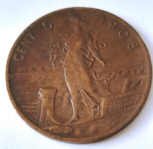 Monnaie italie 5 centesimi - monnaie,