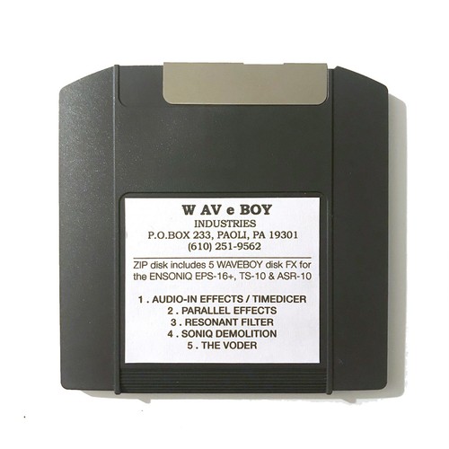 Effets waveboy sur disk zip - sur,