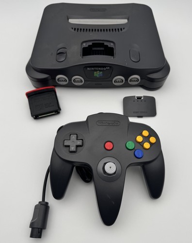Nintendo n64 ntsc black - n64, ntsc-j
