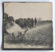 Soldats troupe militaire armée 14 - 18 ? - Photo ancienne snapshot