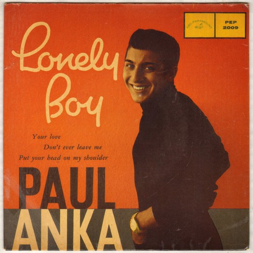 Paul anka lonely boy - paul, 1959