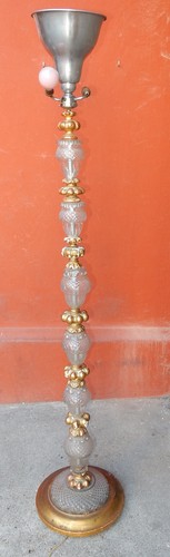 1950 lampadaire bois - 1950', et