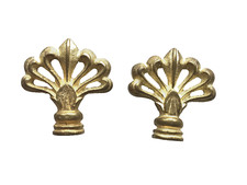 Lot 2 pediment bronze or brass