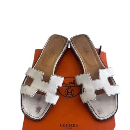 Sandales oran hermès cuir - sandales,