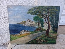 Tableau Ancien Huile Sur Toile