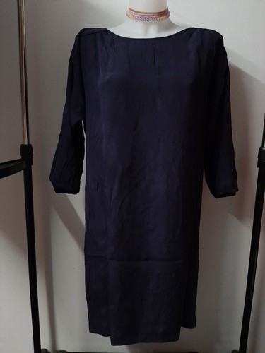 Robe bleue marine comptoir - robe,