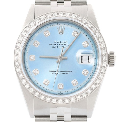 Rolex datejust 18k - or, &