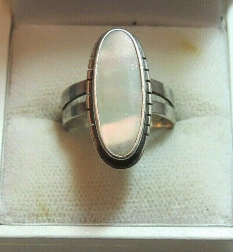 Bague argent sterling - en,