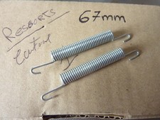 NOS Rare ancien stock Lot 2 ressort de rappel de frein pour Solex