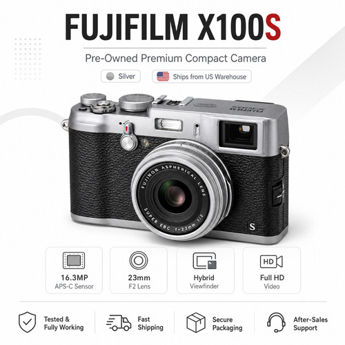 Fujifilm fuji x100s - x100s, 16.3mp