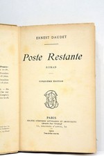 LIVRE ANCIEN DAUDET POSTE