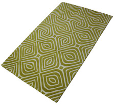 Tapis Orient En Or Beige 100% Laine Tapis Fait Main 150X240 CM R69