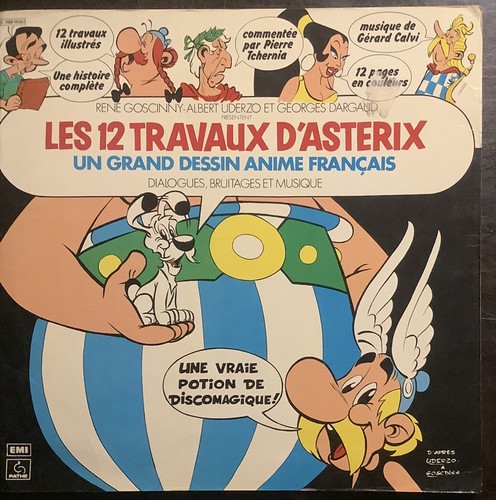 Livre disque tours uderzo - livre-disque,