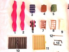 Pièces détachées vintage pour bateau pirate Playmobil : 5736 4424 3940...