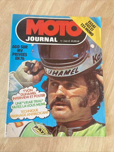 Moto journal 1975 246 guzzi - 246,