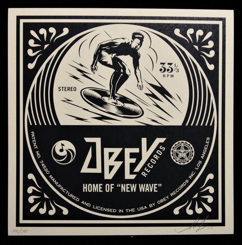Shepard fairey dance floor - shepard,