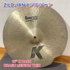 ZILDJIAN 16" K DARK CRASH