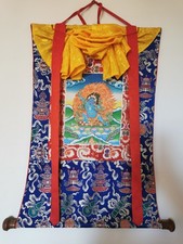 Thangka tibétain vajrapani - thangka,