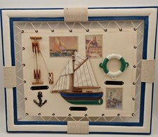 Nautical Sailboat 3D Wall Art