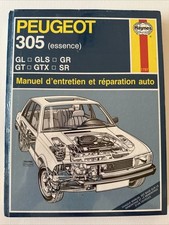 PEUGEOT 305 Haynes Manuel NEUF Blister Réparation Auto Essence GL GR SR