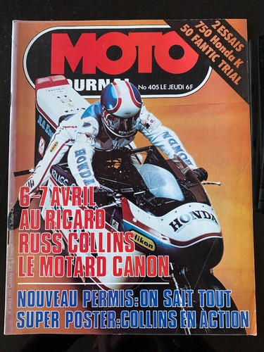 Moto journal 405 essai - moto, n°405;