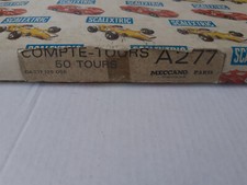 RAILS ROUTIER SCALEXTRIC COMPTE TOURS REF A277