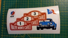 Autocollant Alpine A110 Rallye