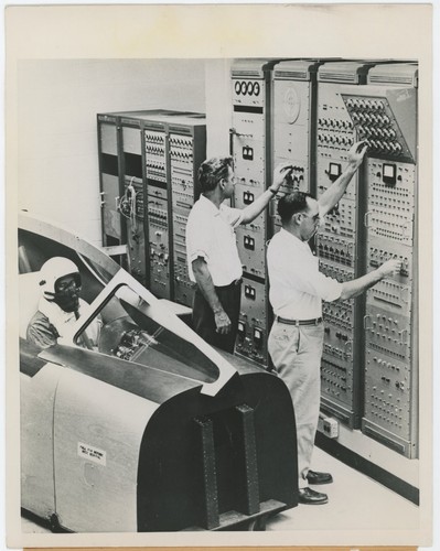 Simulateur cockpit avion
