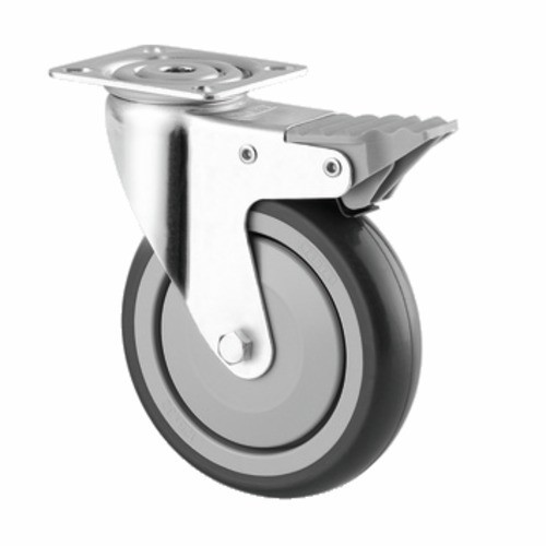 Roulette pivotante sur - , platine