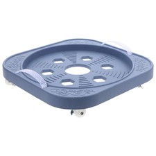  Déplaceur De Pots Fleurs Potence Pour Présentoir À Rack Avec Roues