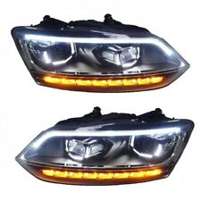 2 feux phare avant led pour VW