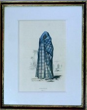 Gravure sous verre, encadrée