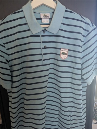 Polo lacoste taille rayé - polo,