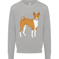 Un Sweat-Shirt Pour Homme Basenji Chien De Chasse